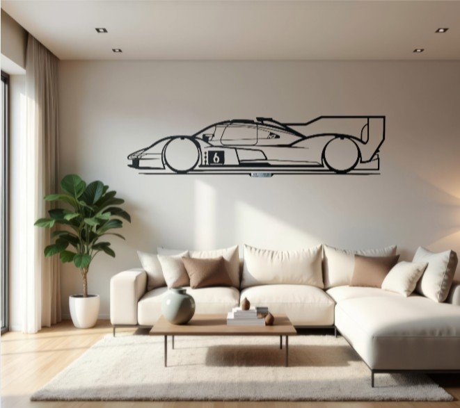 Décoration murale – Prototype de course numéro 6 – Image 2