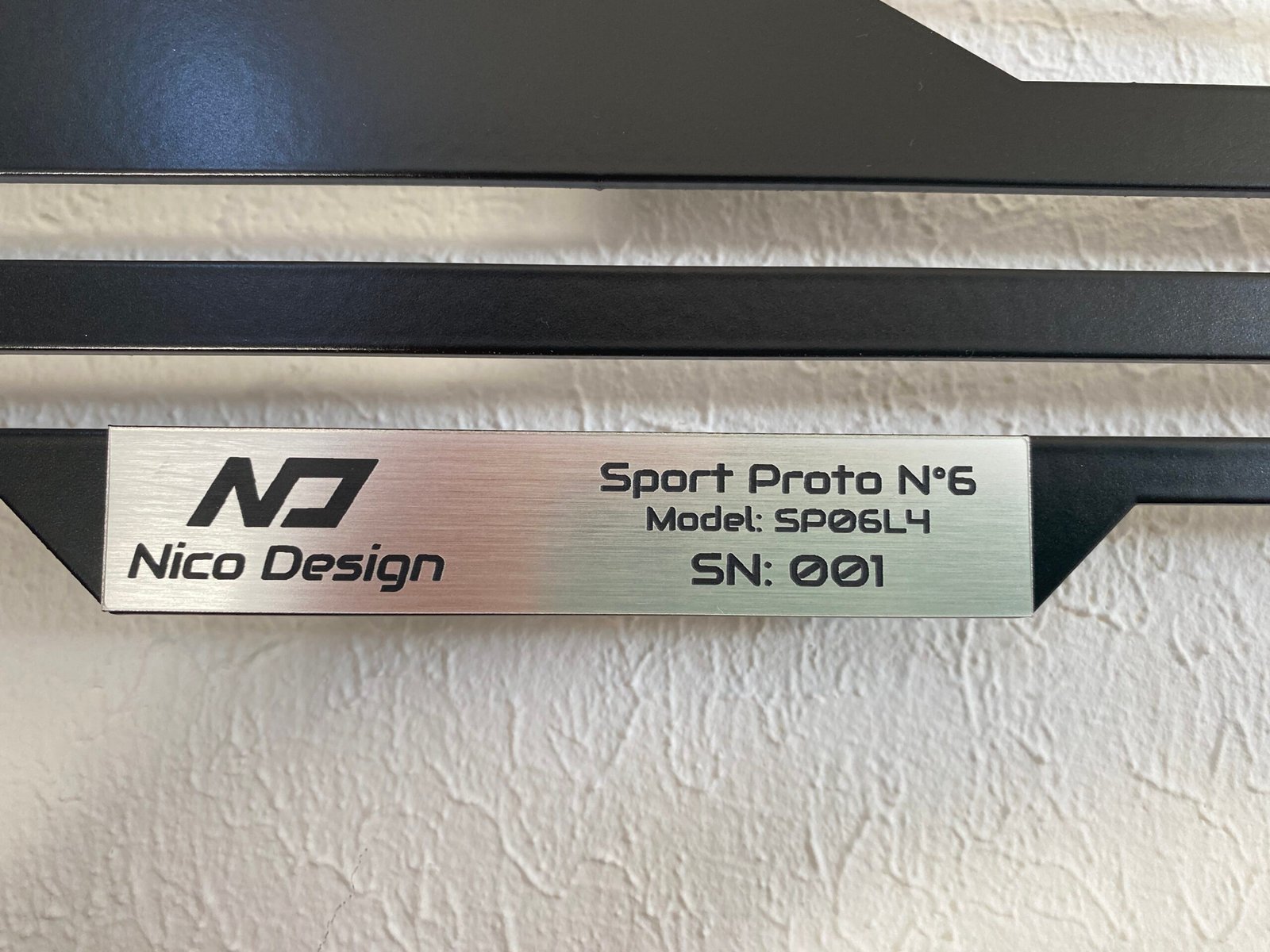 Décoration murale – Prototype de course numéro 6 – Image 7