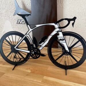 Silhouette vélo aéro en métal – Image 6
