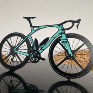 Silhouette vélo aéro en métal – Image 7