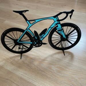 Silhouette vélo aéro en métal – Image 10
