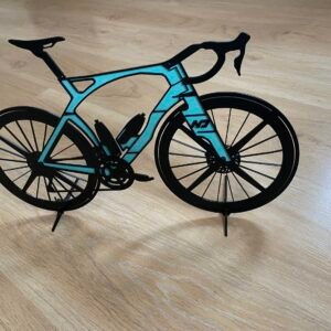 Silhouette vélo aéro en métal – Image 8